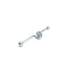 Barbell Industrial espiral Acero 14G