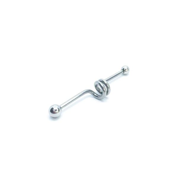 Barbell Industrial espiral Acero 14G