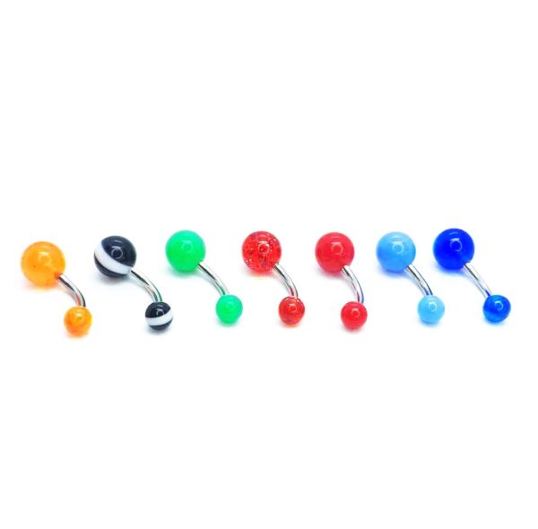 Barbell curvo acero 14G