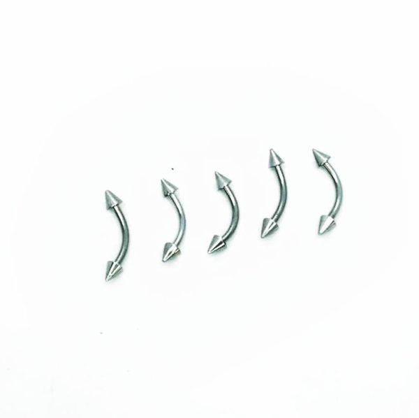 Barbell curvo acero 16G