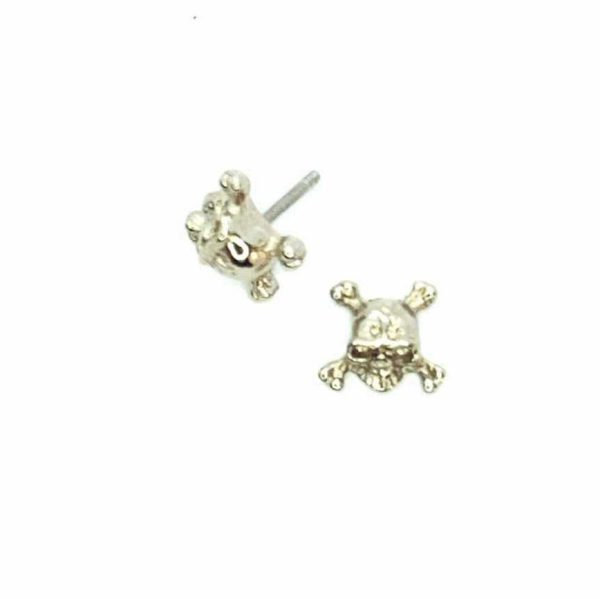 Falsa expansión Skull acero 16G
