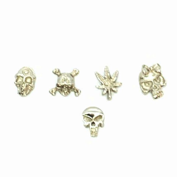 Falsa expansión Skull acero 16G