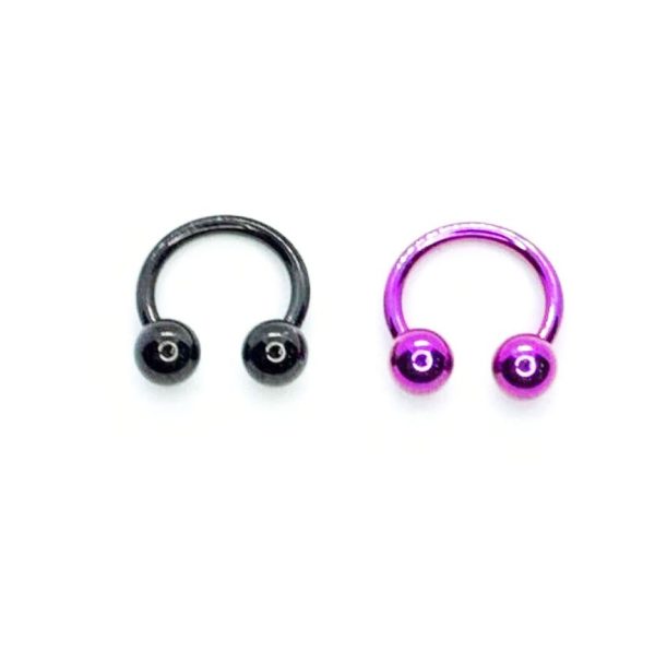 Barbell circular titanio 16G