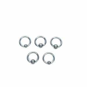 Bar Closure Ring Acero Quirúrgico 16G