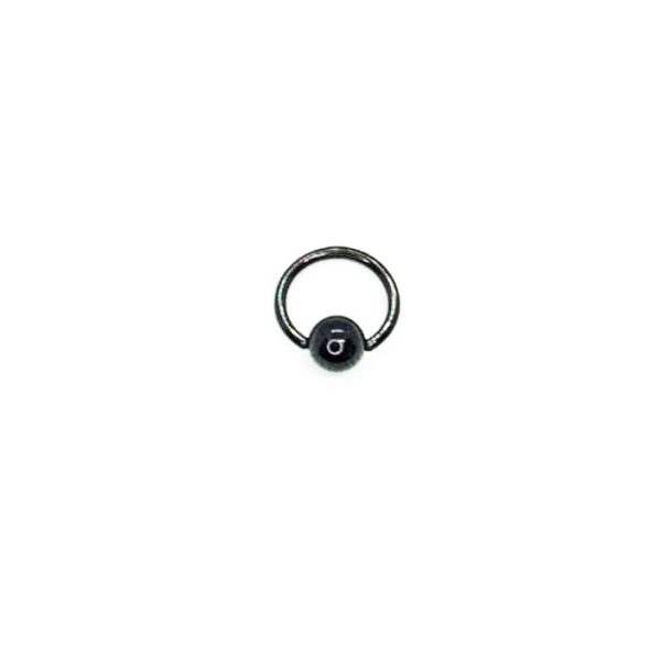 Bar Closure Ring titanio 11mm 16G
