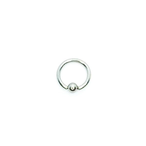 Bar Closure Ring titanio 14mm 14G