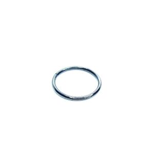 Clicker piercing titanio An. negro 15mm 16G