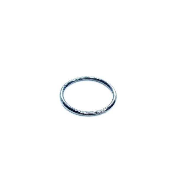 Clicker piercing titanio An. negro 15mm 16G