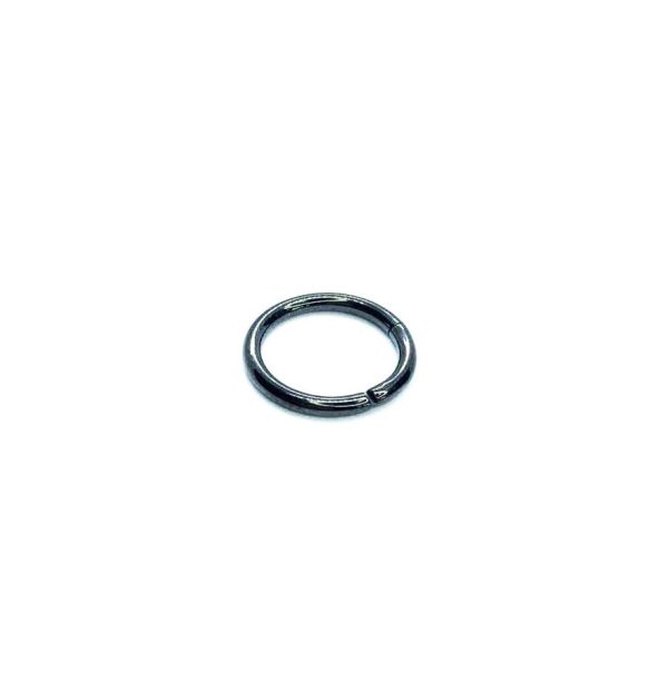 Clicker piercing titanio An. negro 13mm 16G