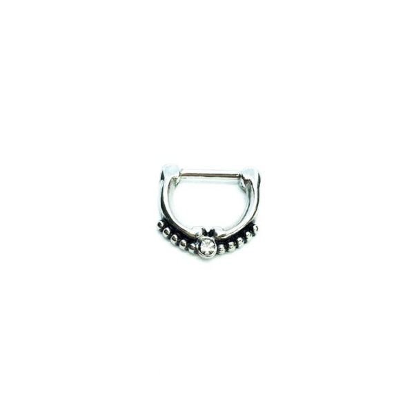 Clicker daith piercing acero 13mm 16G