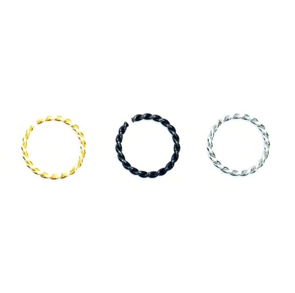 Aro tejido acero 10mm 18G
