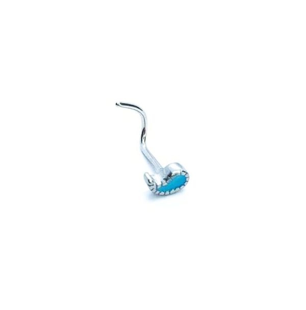 Nostril curvo acero 10mm 18G