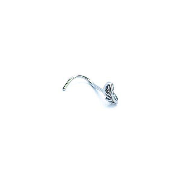 Nostril curvo acero 10mm 18G
