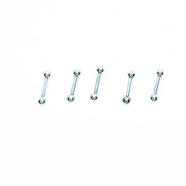 Pack x 5 Barbell short Acero 16G